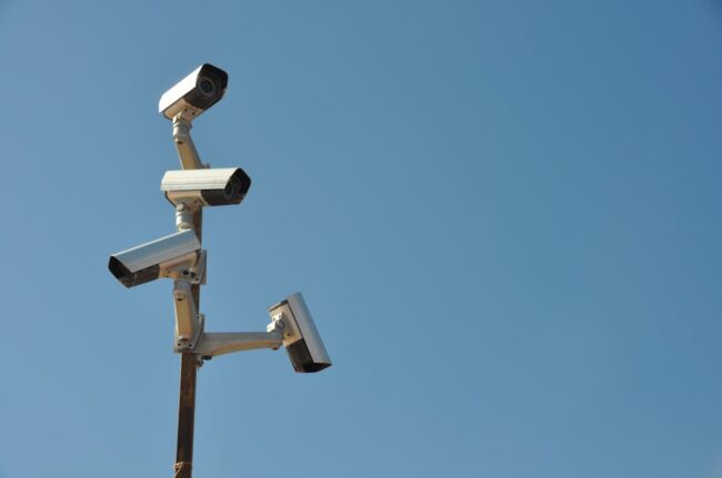 surveillance camera system for apartments